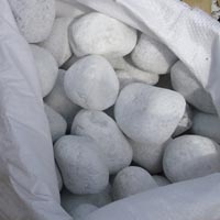 Manufacturers Exporters and Wholesale Suppliers of White Stone Pebbles Jaipur Rajasthan